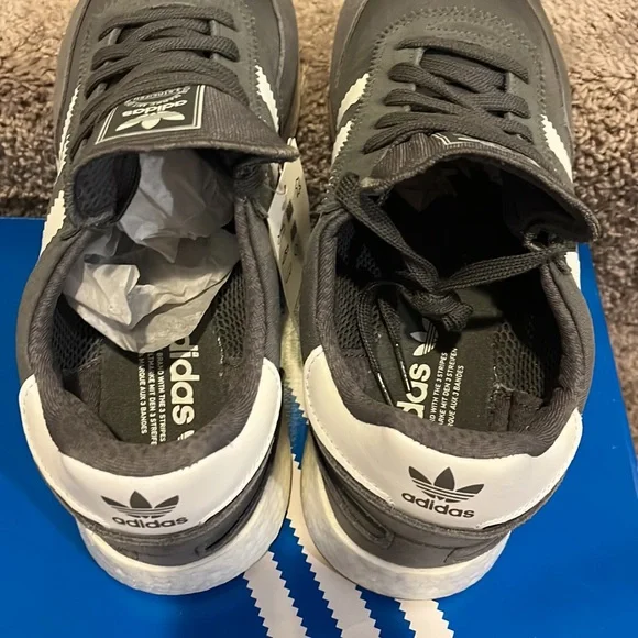 Adidas I-5923 Iniki Shoes Sneakers D97345 new grey white Mens sizes - Picture 10 of 13